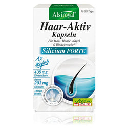 Alsiroyal - Haar-Aktiv-Kapseln Silicium Forte, 90 Kapseln