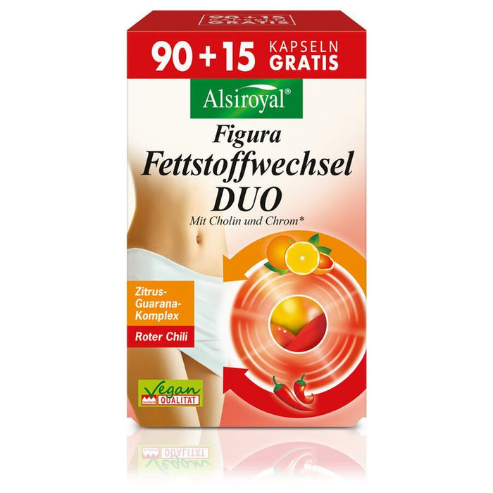 Alsiroyal - Figura Fettstoffwechsel DUO 90+15 Kps