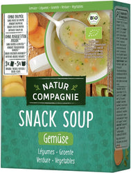 Natur Compagnie - Snack Soup Gemüse, 3 x 18g