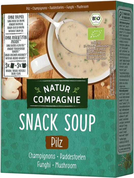 Natur Compagnie - Snack Soup Pilz, 3 x 17g