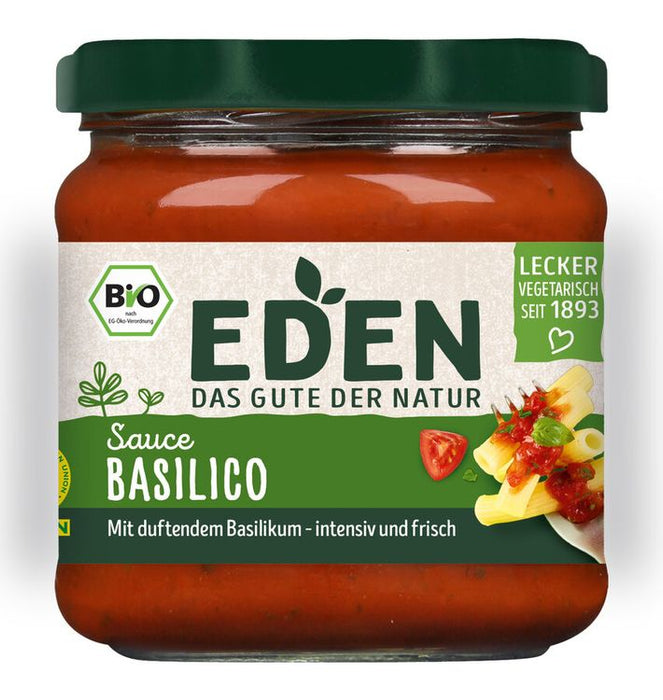 EDEN - Sauce Basilico Bio, 375g