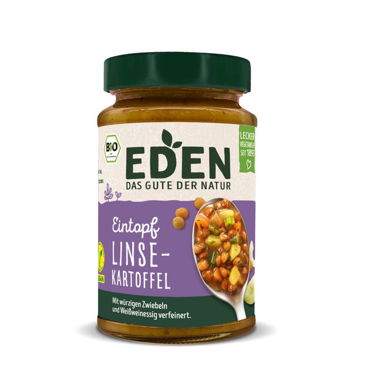 EDEN - Eintopf Linse-Kartoffel Bio, 400g — Reformhaus.de