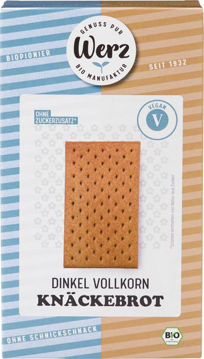 Werz - Dinkel Vollkorn-Knäckebrot bio 150g