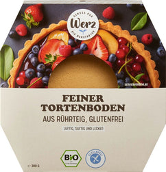 Werz - Feiner Tortenboden, aus Rührteig, glutenfrei, 300g