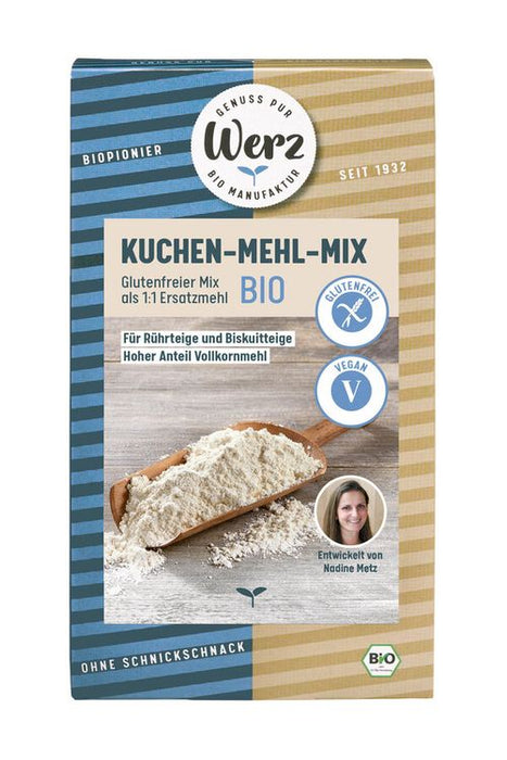 Werz - Kuchen-Mehl-Mix, glutenfrei, BIO, 500g