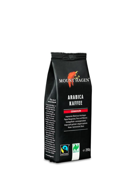 MOUNT HAGEN - Bio FT Naturland Arabica gemahlen, 250g