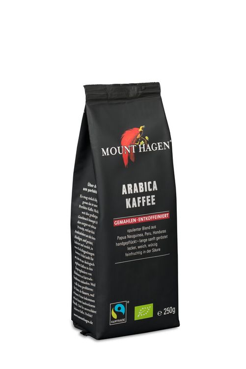 MOUNT HAGEN - Bio Röstkaffee entkoff., gem., 250g