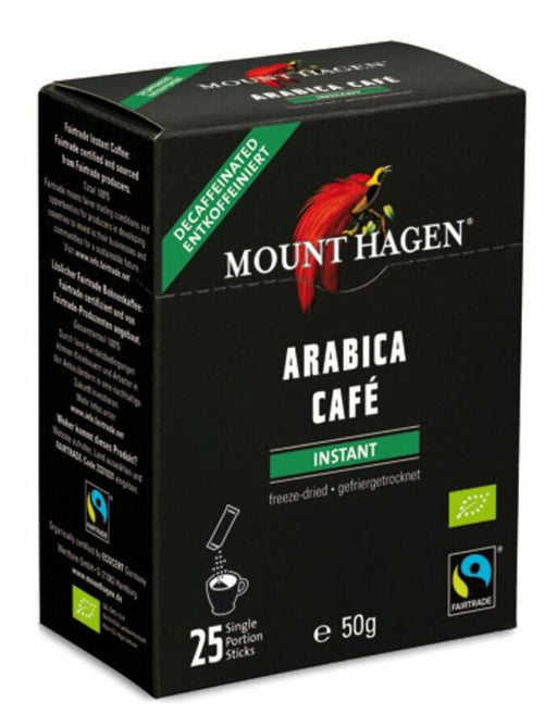 MOUNT HAGEN - BIO FT Instant Stick, entkoffeiniert, 25x2g