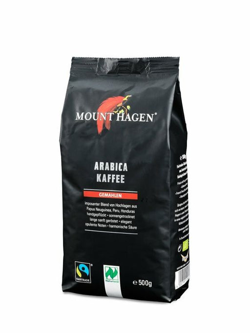 MOUNT HAGEN - Bio FT Röstkaffee, gemahlen , 500g