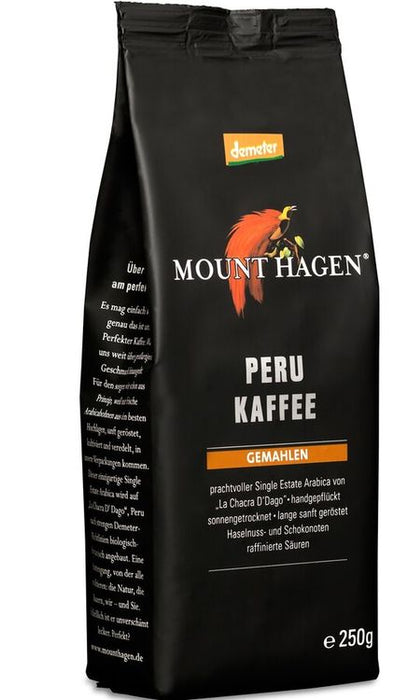 MOUNT HAGEN - Demeter Röstkaffee gem., 250g