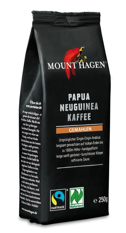 MOUNT HAGEN - Papua Neuginea Bio  FT Naturl.Röstkaffee gem., 250g