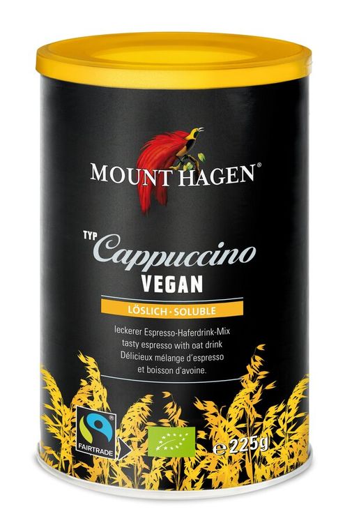 MOUNT HAGEN -  Bio FT Cappuccino Vegan Dose, 200g