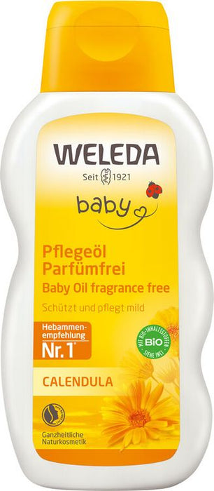 Weleda - Baby Calendula Pflegeöl parfümfrei, 200ml