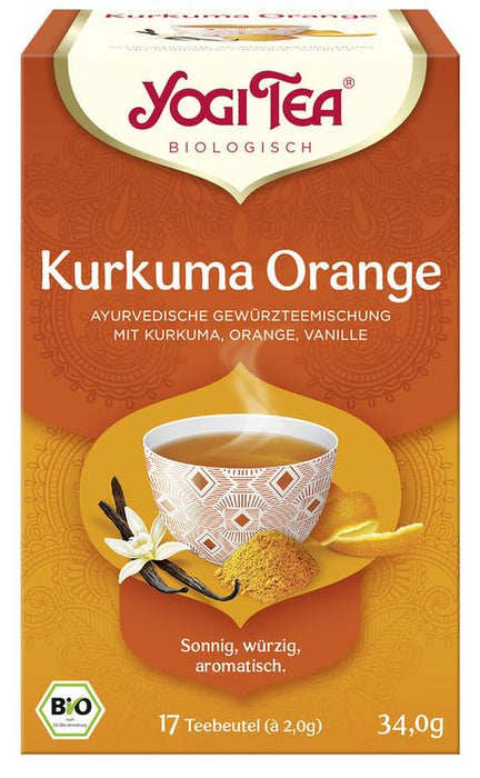 Yogi Tea - Kurkuma Orange Bio 17x 2,0g