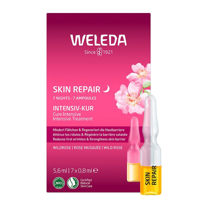 Weleda - Skin Repair Intensiv-Kur Wildrose 7 Ampullen à 0,8ml