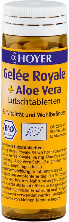 HOYER - Gelée Royale + Aloe Vera Lutschtabletten, 30g