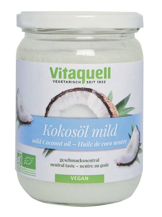 Fauser-Vitaquell - Kokosöl mild bio 400g