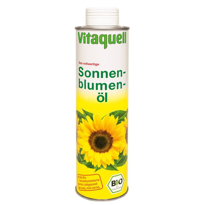 Fauser-Vitaquell - Sonnenblumenöl, bio, 375ml