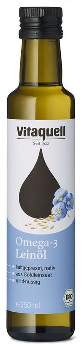 Fauser-Vitaquell - Leinöl Goldleinsaat bio 250ml