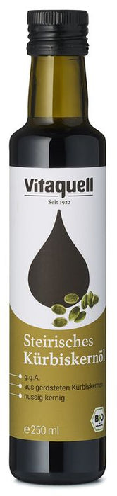 Vitaquell - Steierisches Kürbiskern-Öl Bio geröstet, 250ml