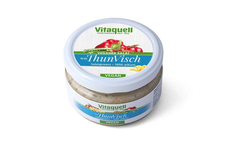 Fauser-Vitaquell - ThunVisch Salatgenuss Mild-pikant  180g Veganer Salat