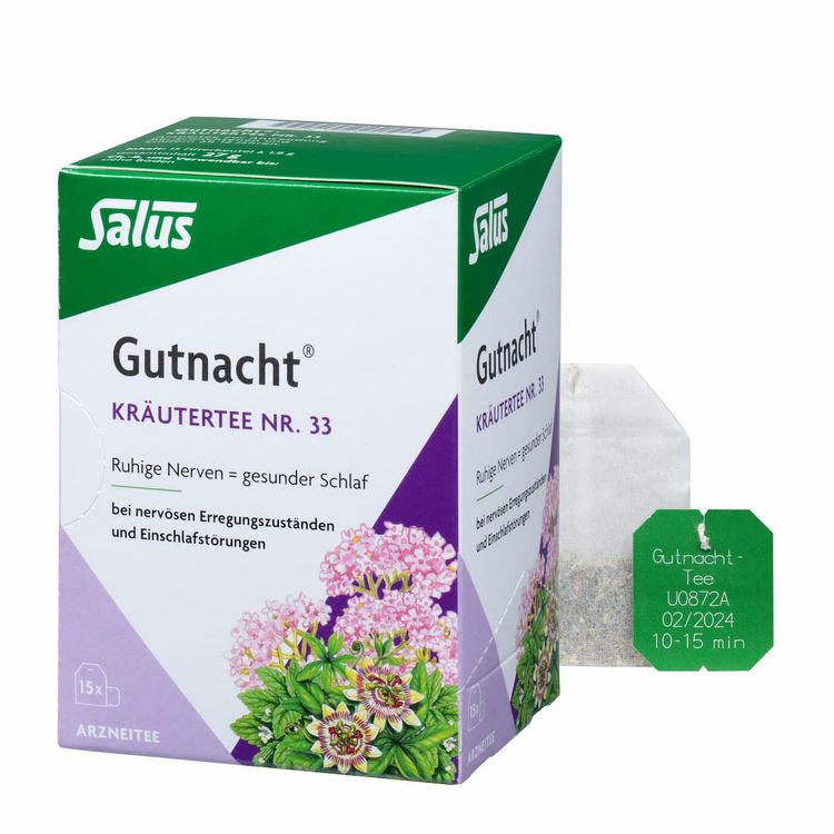 Salus - Gutnacht-Kräutertee Nr. 33, 15x1,8g