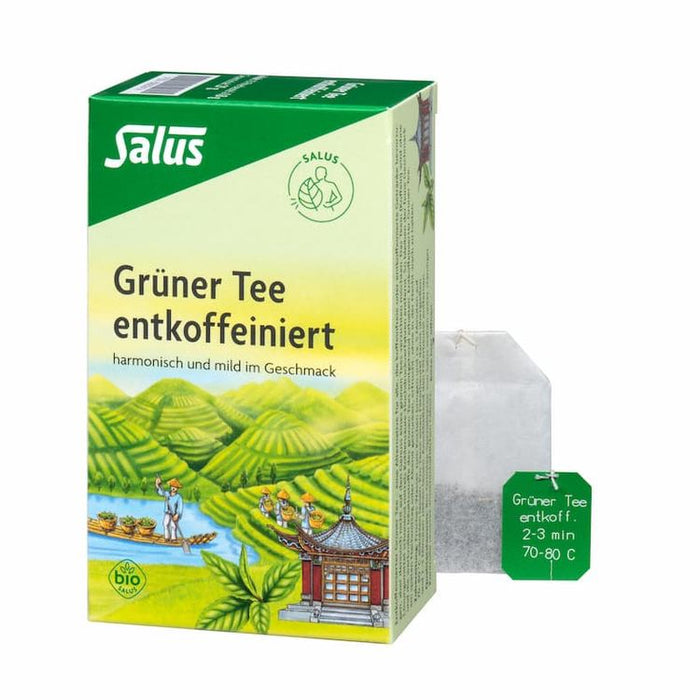 Salus - Grüner Tee entkoffeinert, bio, 15 FB