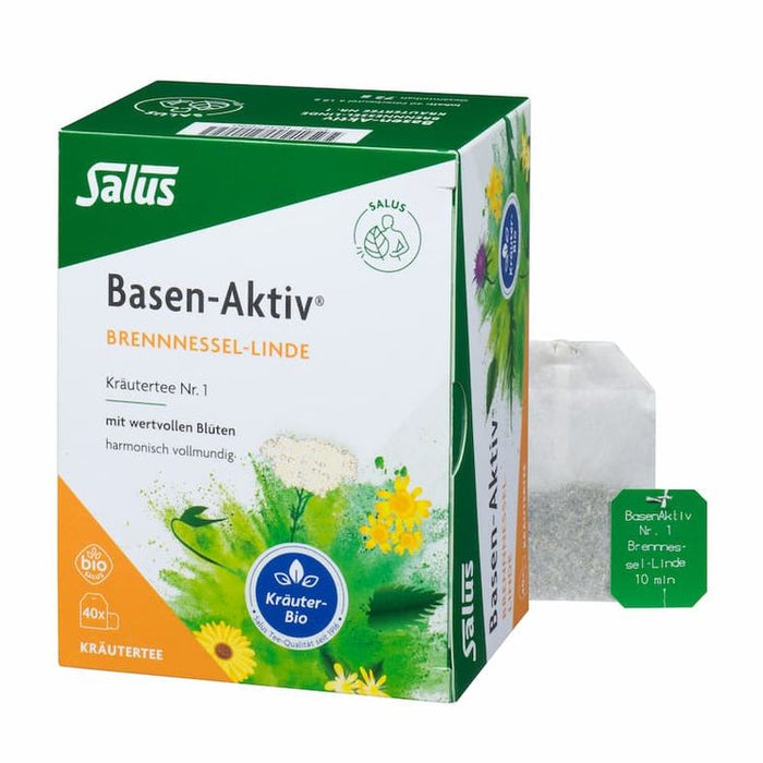Salus - Basen-Aktiv® Tee N°. 1 Brennnessel-Linde bio 40 FB