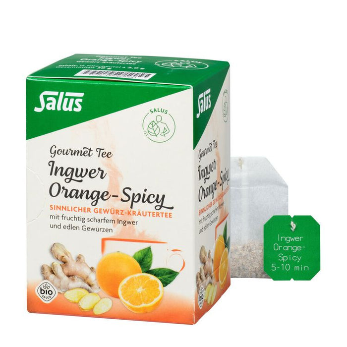 Salus - Ingwer Orange Spicy bio 15Stk