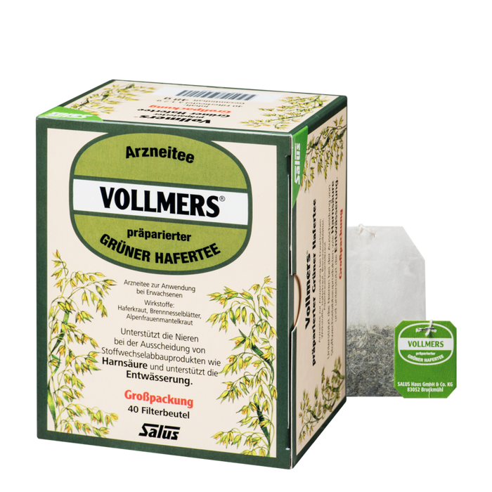 Salus - Vollmers präparierter Grüner Hafertee N 40Stk