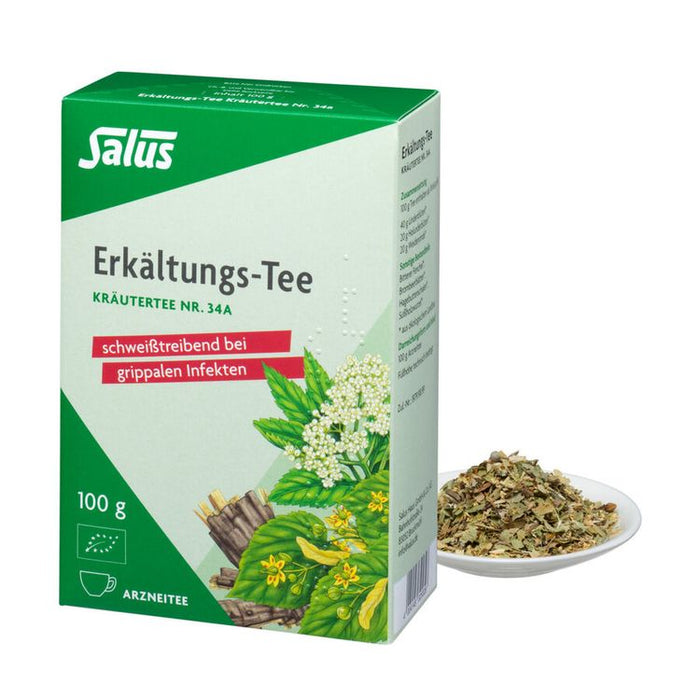 Salus - Erkältungs-Tee Kräutertee Nr. 34A bio, 100g