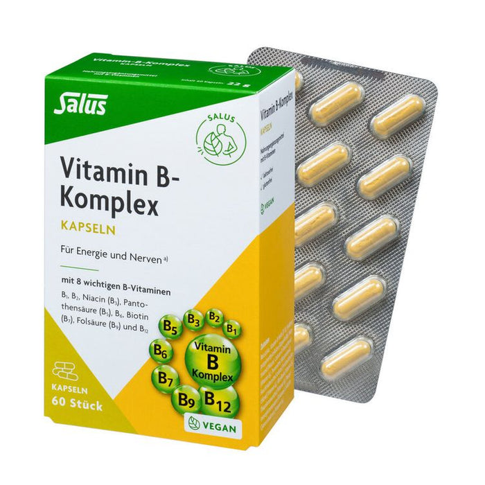 Salus - Vitamin-B-Komplex Kapseln vegan 60Stk