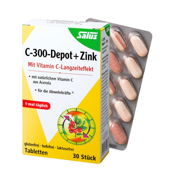 Salus - C-300-Depot + Zink Tabletten 30 Stk.