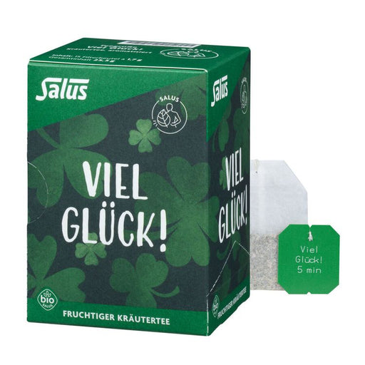 Salus - Teegrüße Viel Glück! Kräutertee bio 15FB, 25g