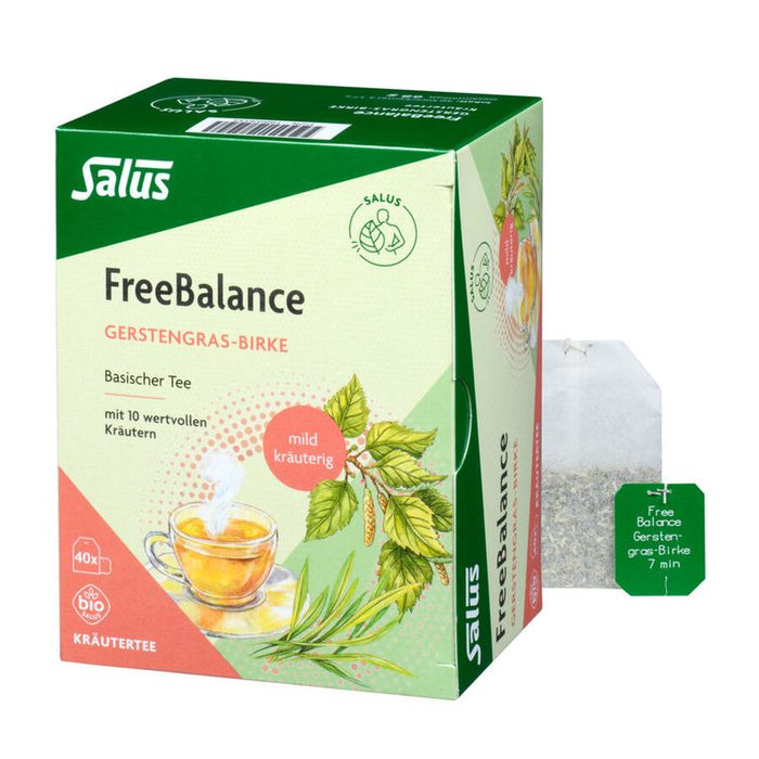 Salus - Free Balance Gerstengras-Birke Tee bio, 40 FB