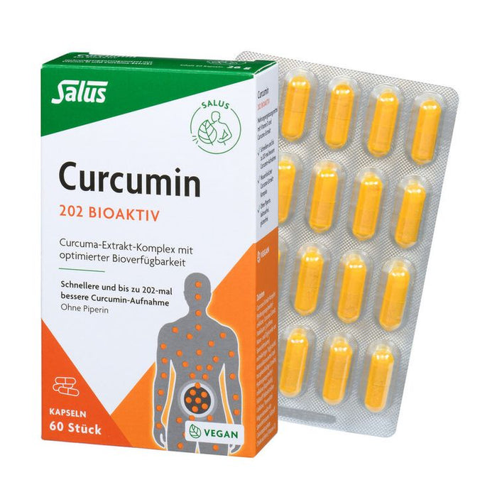 Salus® - Curcumin 202 Bioaktiv Kapseln, 60St