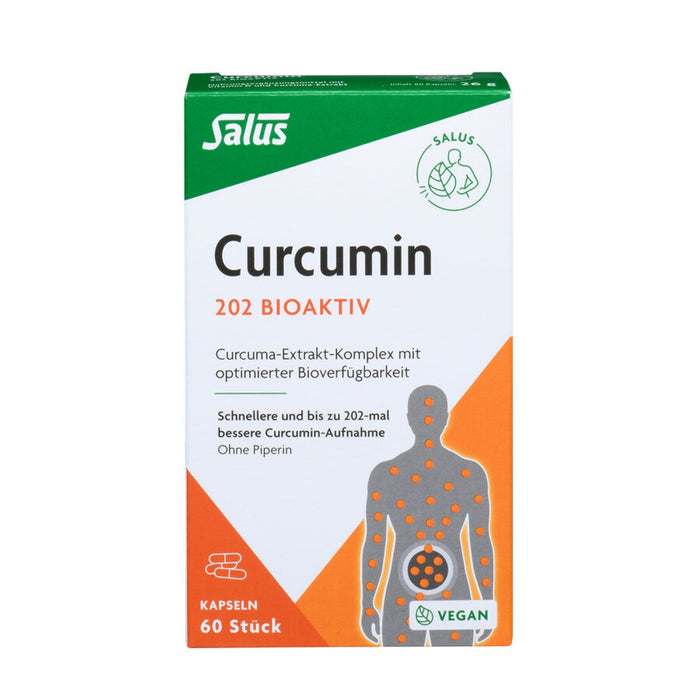 Salus® - Curcumin 202 Bioaktiv Kapseln, 60St