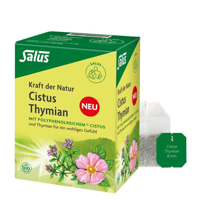 Salus® - Kraft der Natur Cistus Thymian Tee bio 15 FB, 30g