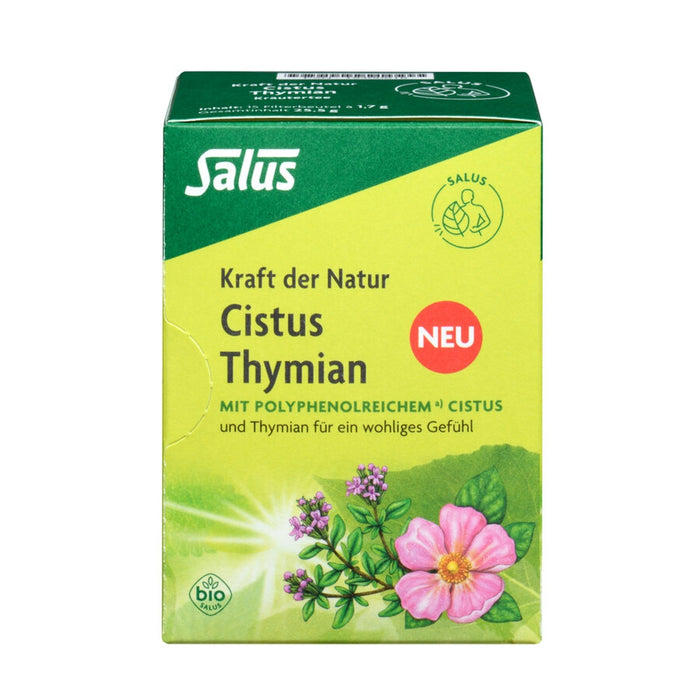 Salus® - Kraft der Natur Cistus Thymian Tee bio 15 FB, 30g