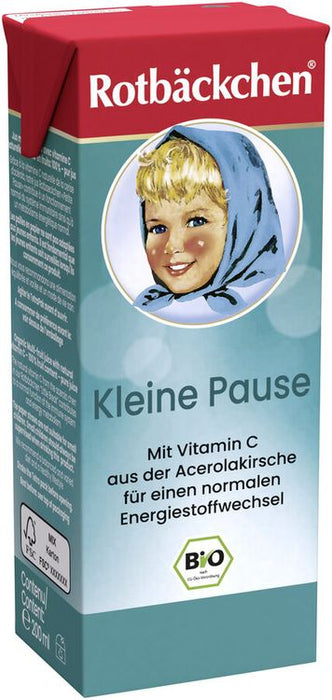 Rotbäckchen - Kleine Pause BIO Tetra Pak, 200ml