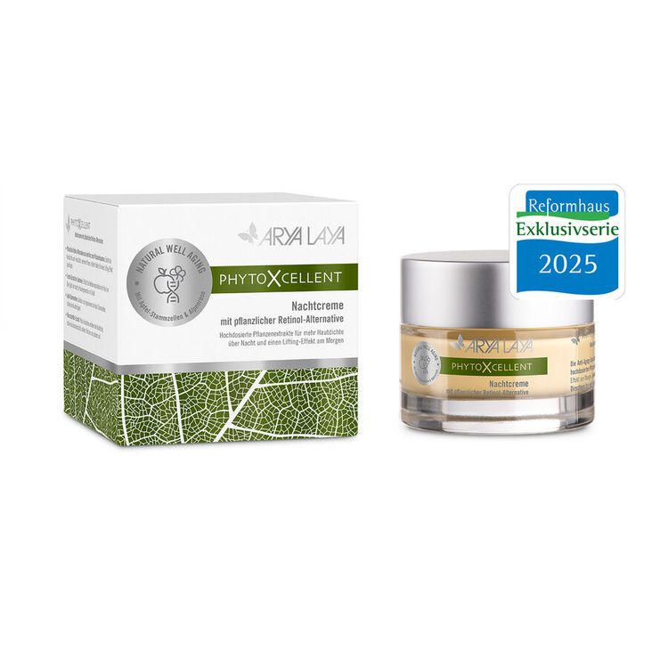Nachtcreme Mit Hyaluron & Kollagen – Anti-Aging, Feuchtigkeitsspendend | Mit Kaviar, Diamant & Gold