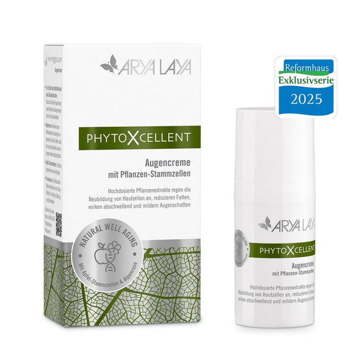 ARYA LAYA - PhytoXcellent Augencreme mit Pflanzen-Stammzellen, 15ml