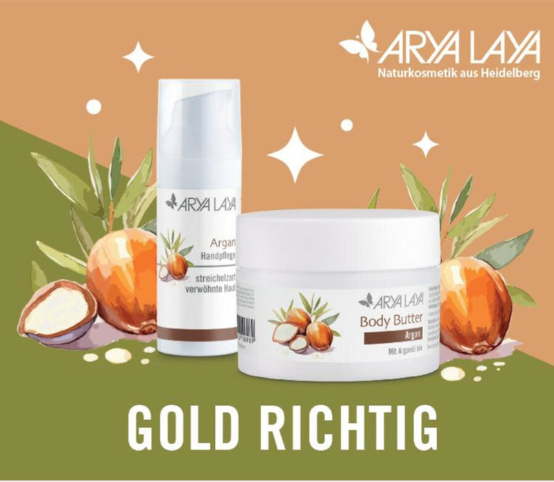 ARYA LAYA - "Gold Richtig" Geschenkset Argan, 250ml