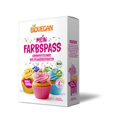 BIOVEGAN - Farbspaß Färbende Lebensmittel 6x8g