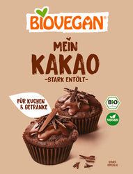 BIOVEGAN - Kakao stark entölt bio, 125g