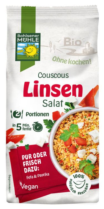 Bohlsener Mühle - Couscous Linsen Salat, bio 165g