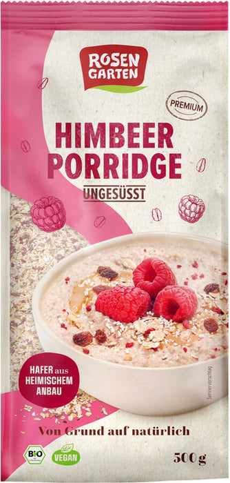 Rosengarten - Himbeer-Porridge ungesüßt, 500g