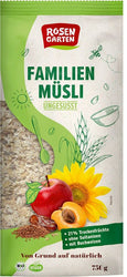 Rosengarten - Familien-Müsli ungesüßt, 750g