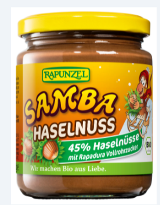Rapunzel - Samba Haselnuss bio, 250g