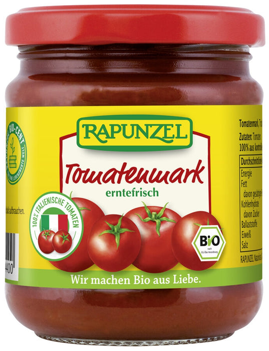 Rapunzel - Tomatenmark, einfach konzentriert, 22% Tr.M., 200g